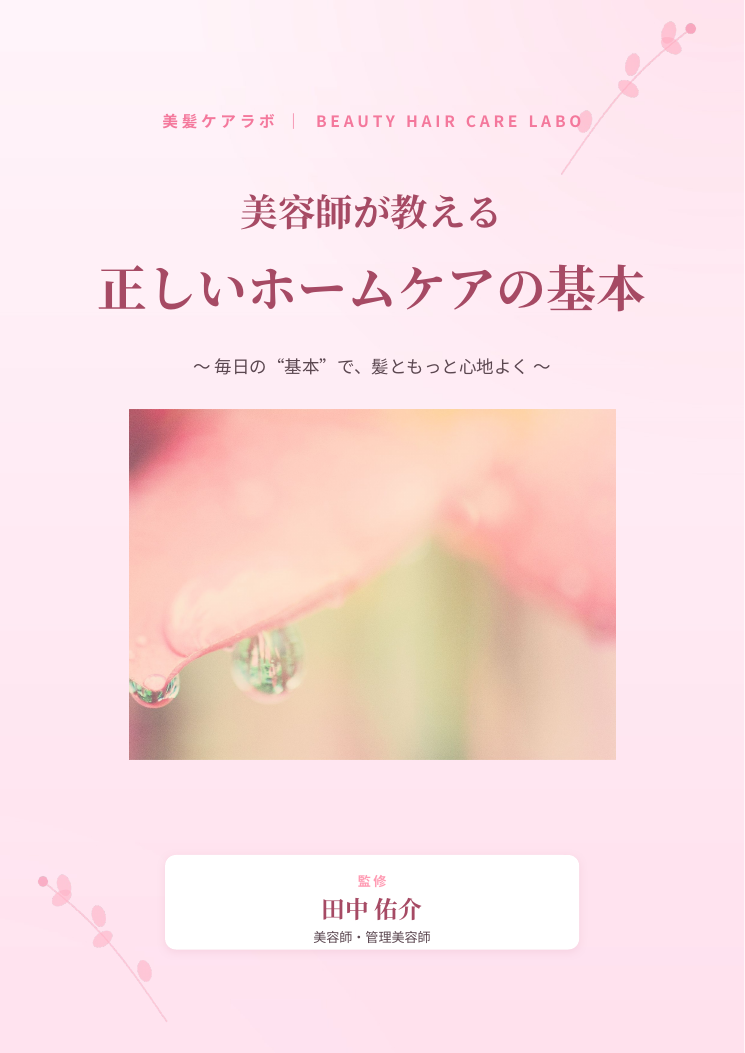 正しいホームケアの基本ガイド 表紙